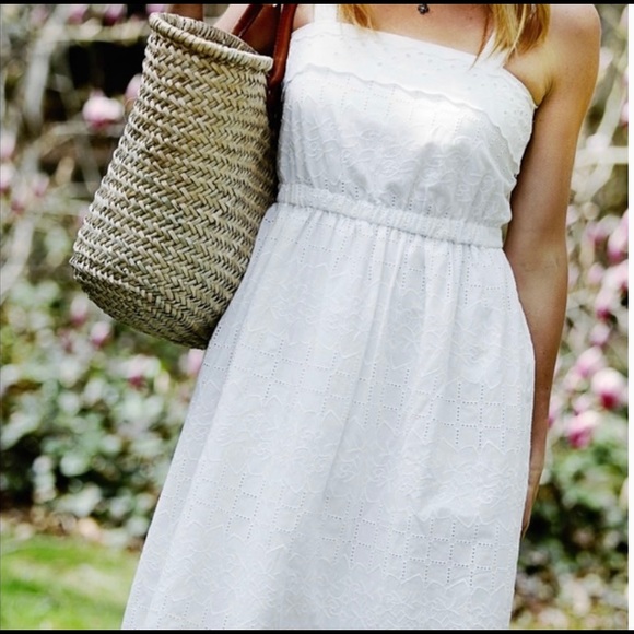 Madewell Eyelet Tiered Midi Dress - Picture 5 of 16